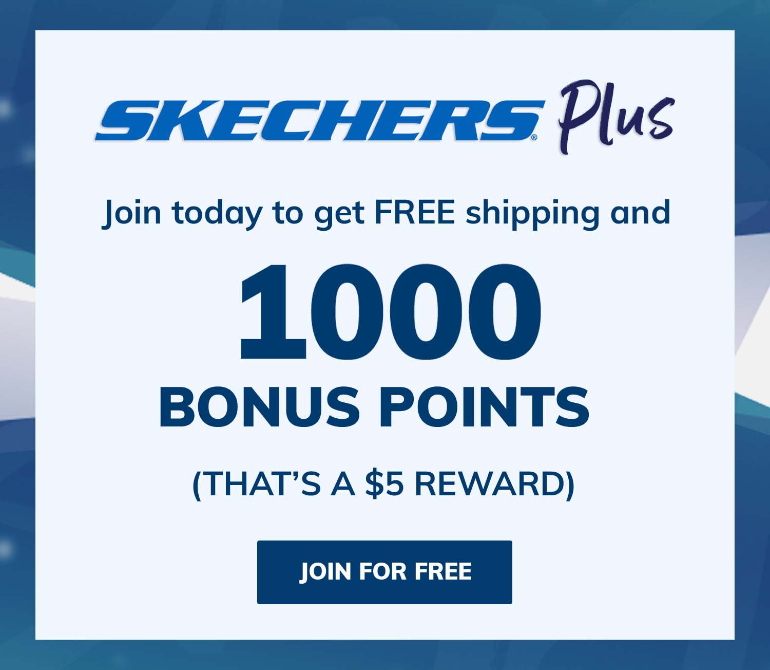 Log or Create Your Skechers Plus Account