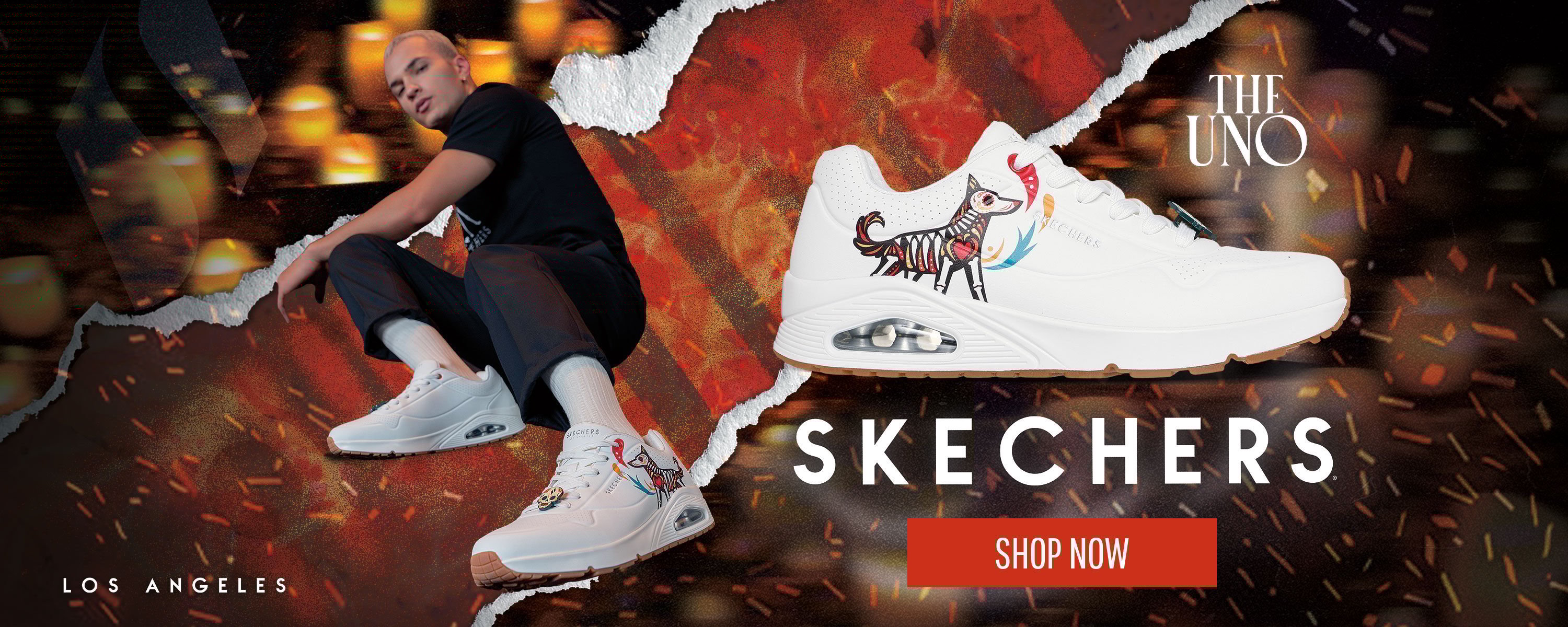 Skechers Dia De Los Muertos