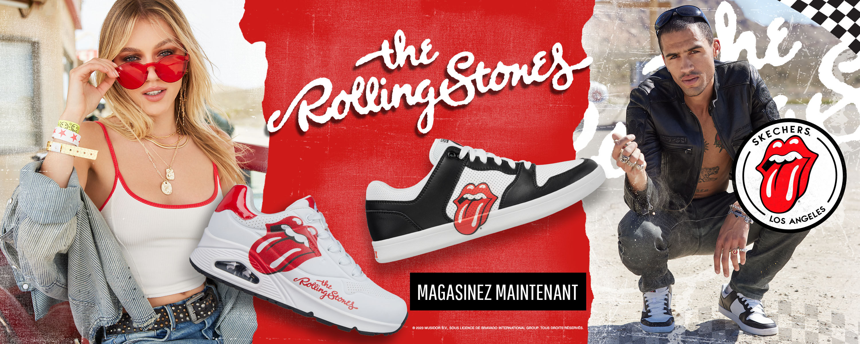 Rolling Stones x Skechers