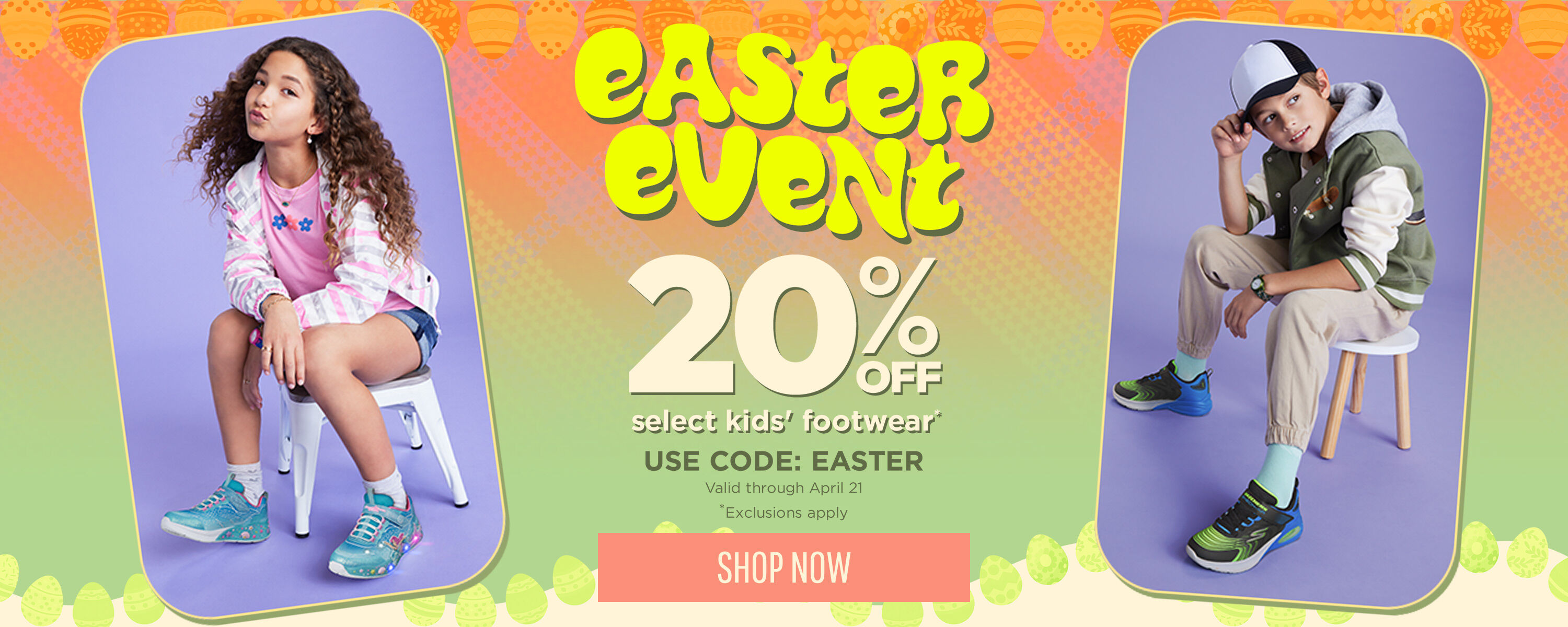 SKECHERS Easter Kids Sale