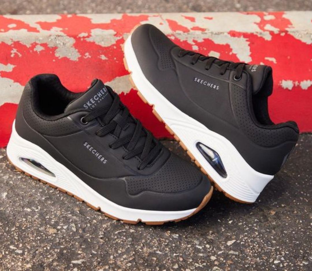 Black uno shoes