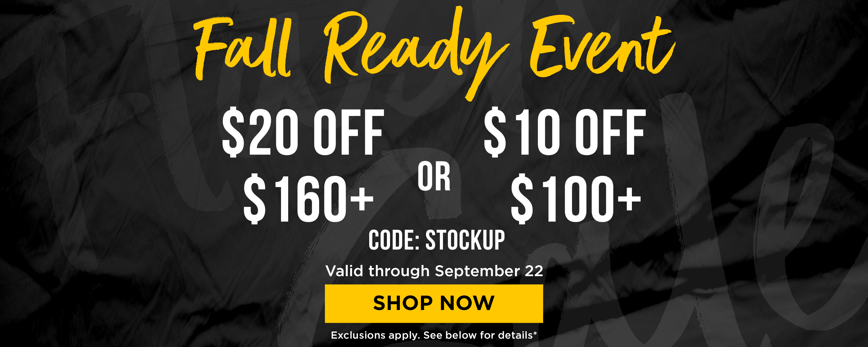 Fall Ready Event
