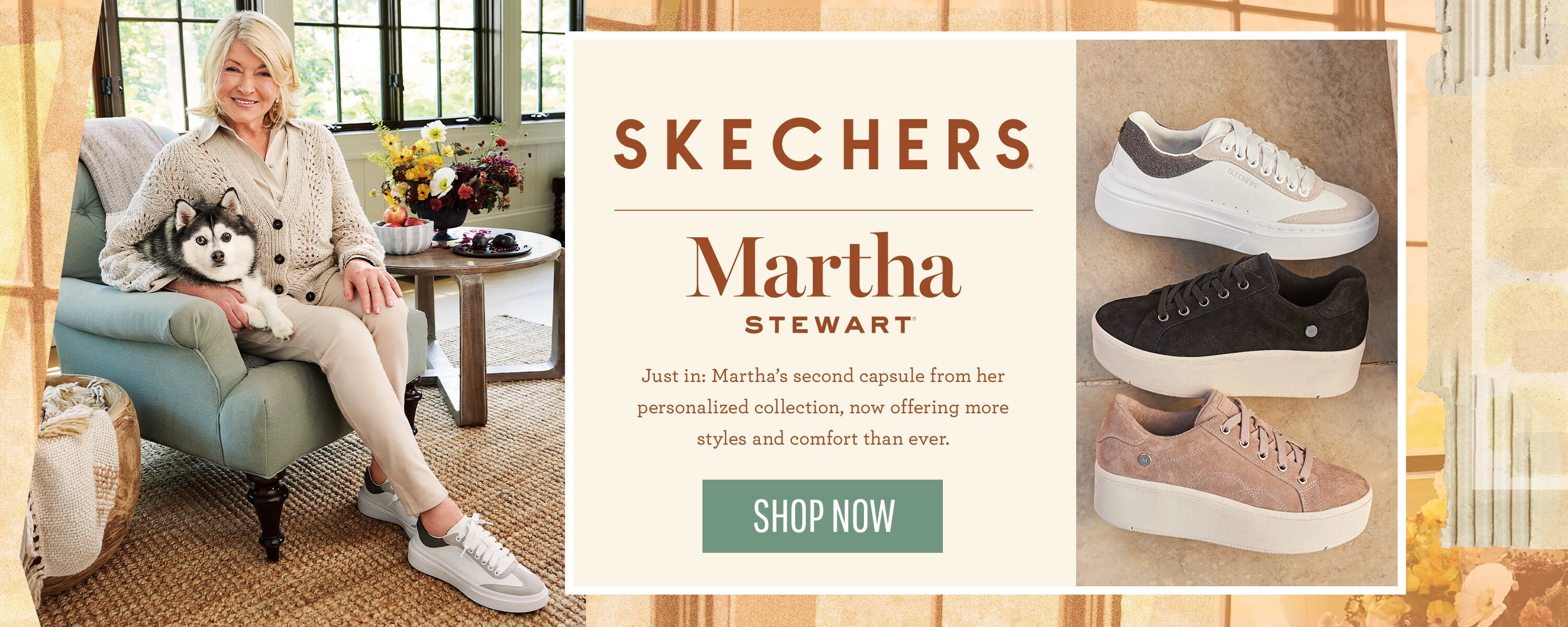 Martha Stewart x Skechers SKECHERS