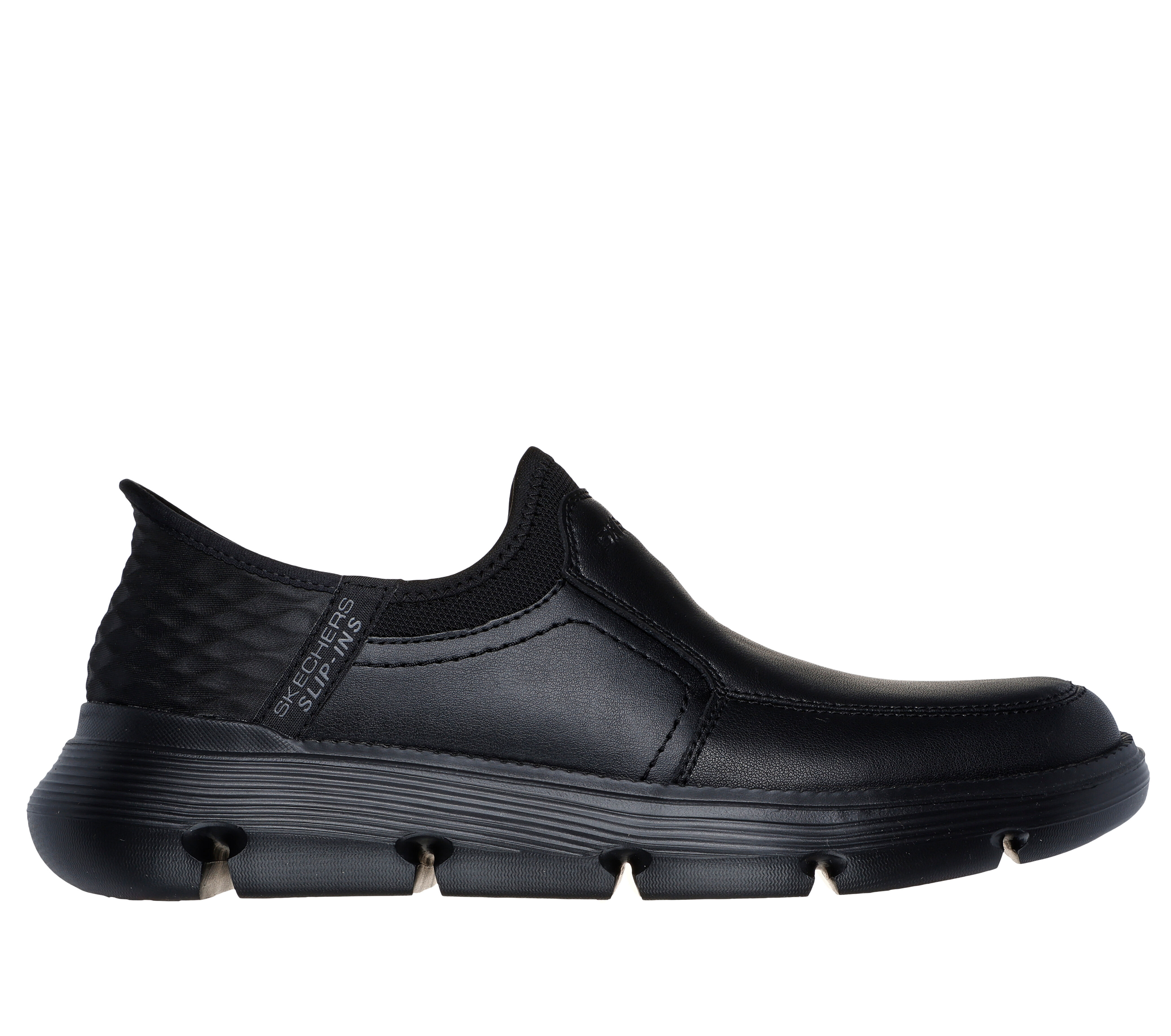 Skechers leather slip on new arrivals
