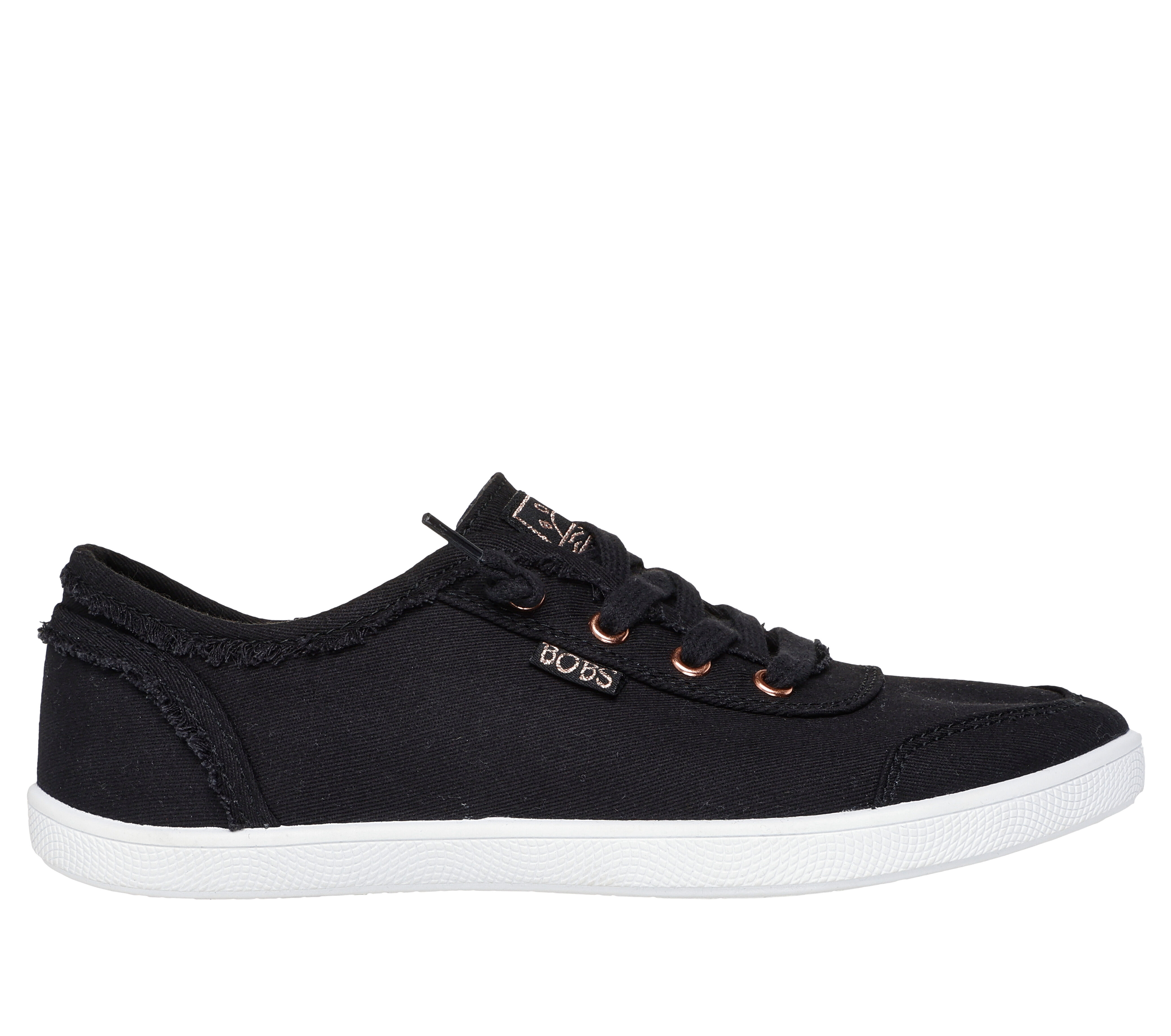 SKECHERS BOBS B CUTE Black Black WIDE 8