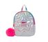 Twinkle Toes: Puffy Mini Backpack, SILVER / MULTI, swatch