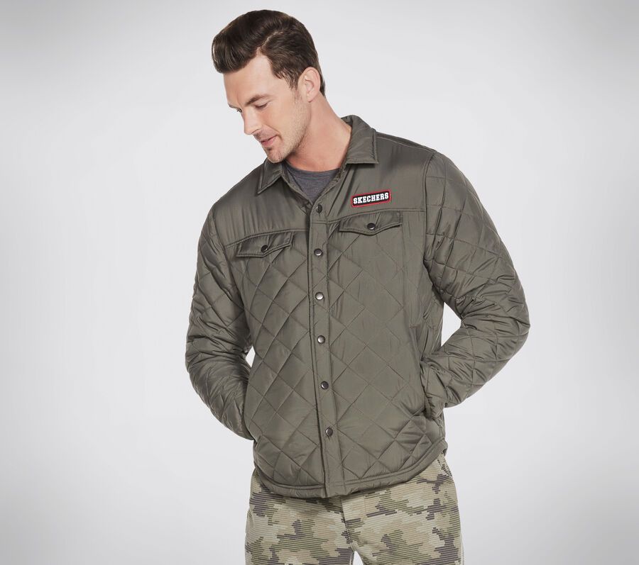 skechers quilted jacket