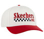 Racer Baseball Hat, RED / BROWN, large image number 4