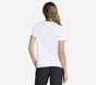 Floral Diamond Classic Crew Tee, WHITE, large image number 1
