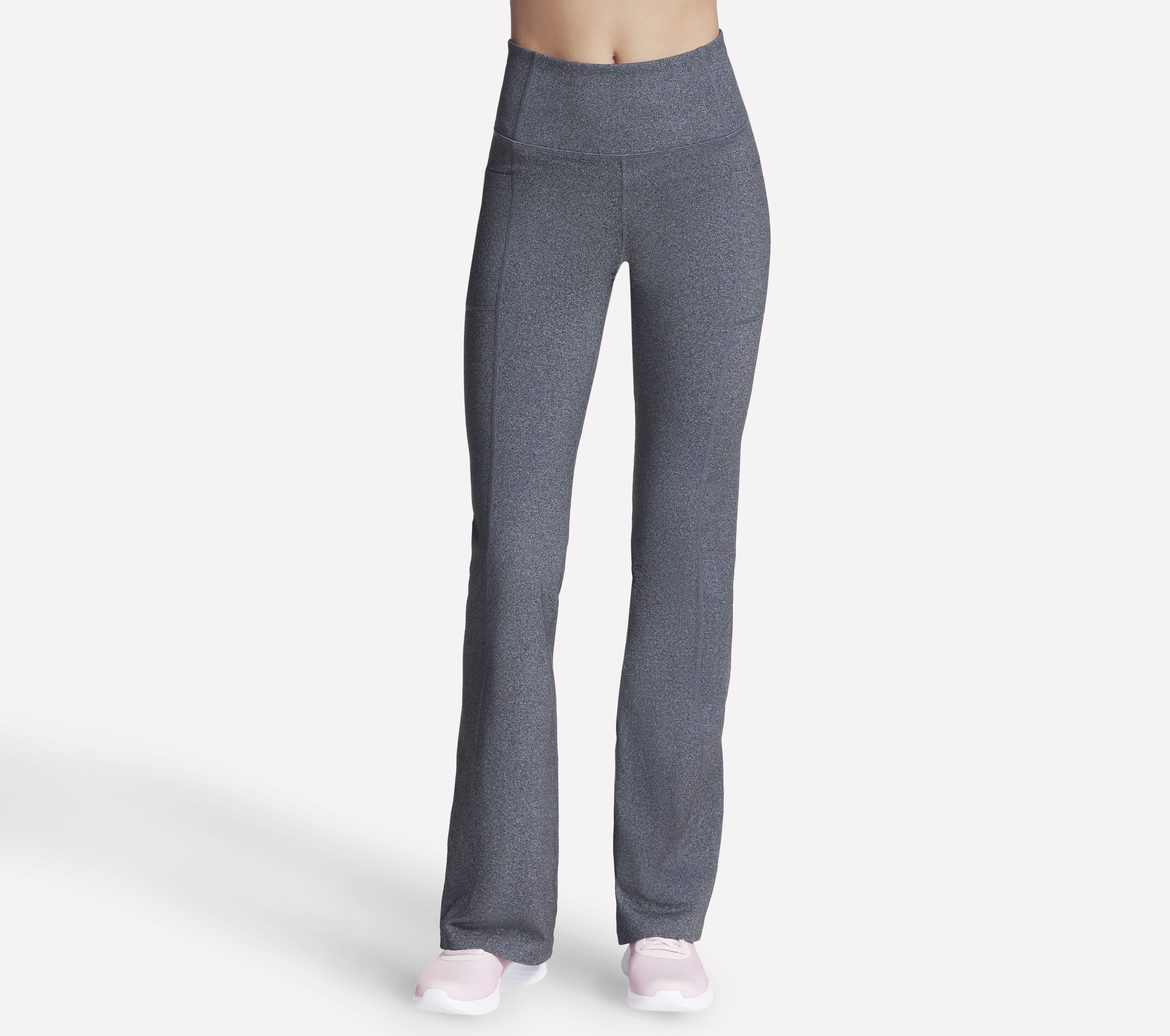 Skechers Womens Go Walk High Waisted Flare PantsLeggings