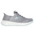 Skechers Slip-ins Relaxed Fit: Edgeride - Impression, GRAY / TURQUOISE, swatch