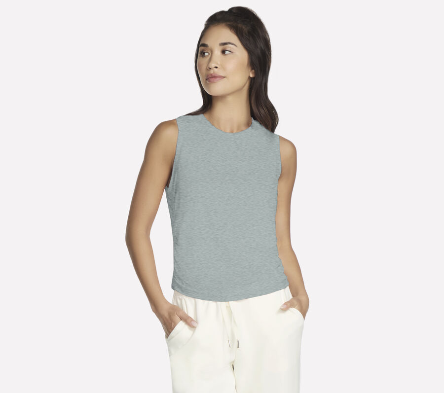 Serenity Heather Tank, TAUPE / OLIVE, largeimage number 0