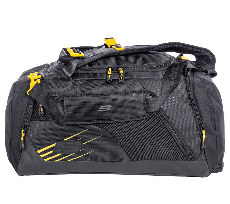 Skechers Accessories Small Mesh Duffel Bag, BLACK, largeimage number 0