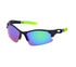 Semi-Rimless Sports Sunglasses, BLEU, swatch