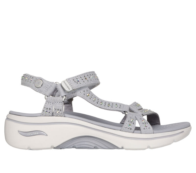 Martha Stewart: GO WALK Arch Fit 2.0 Sandal - Glitter, GRIS, largeimage number 0