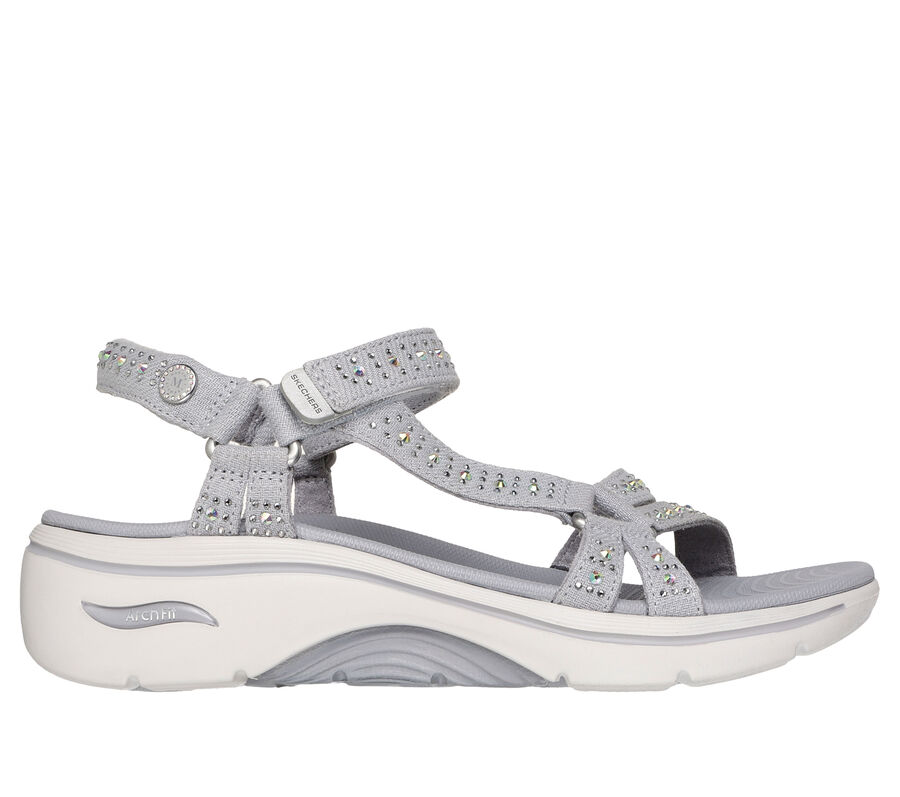 Martha Stewart: GO WALK Arch Fit 2.0 Sandal - Glitter, GRIS, largeimage number 0