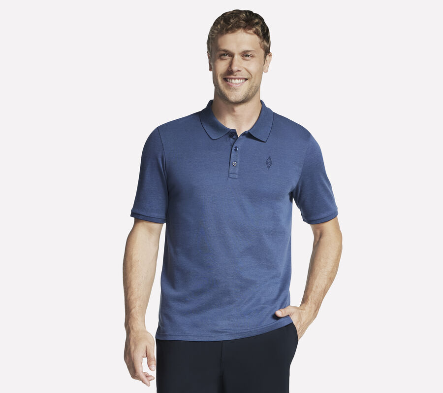 Skechers Off Duty Polo, BLEU MARINE, largeimage number 0