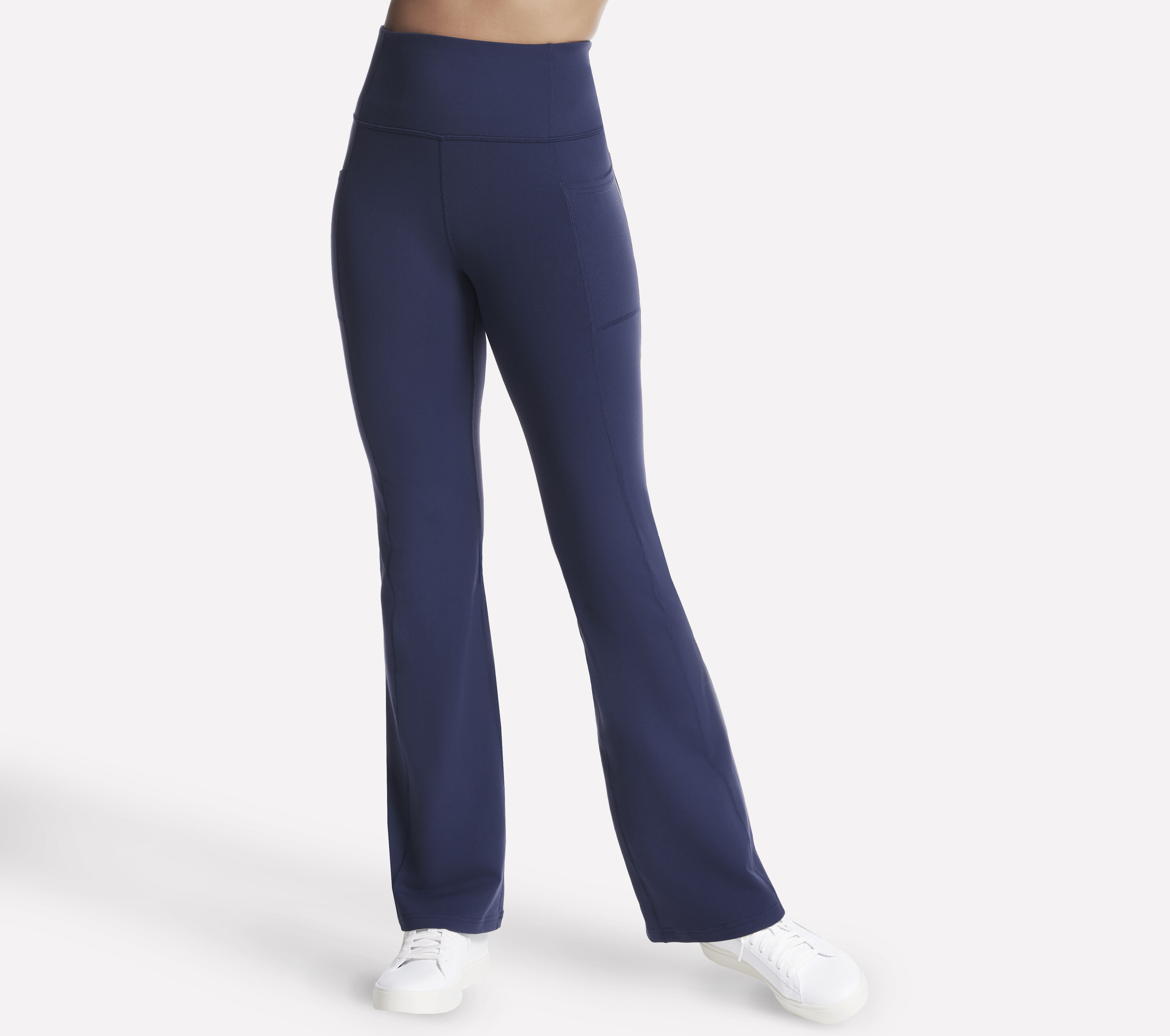 Skechers Womens Go Walk High Waisted Flare PantsLeggings
