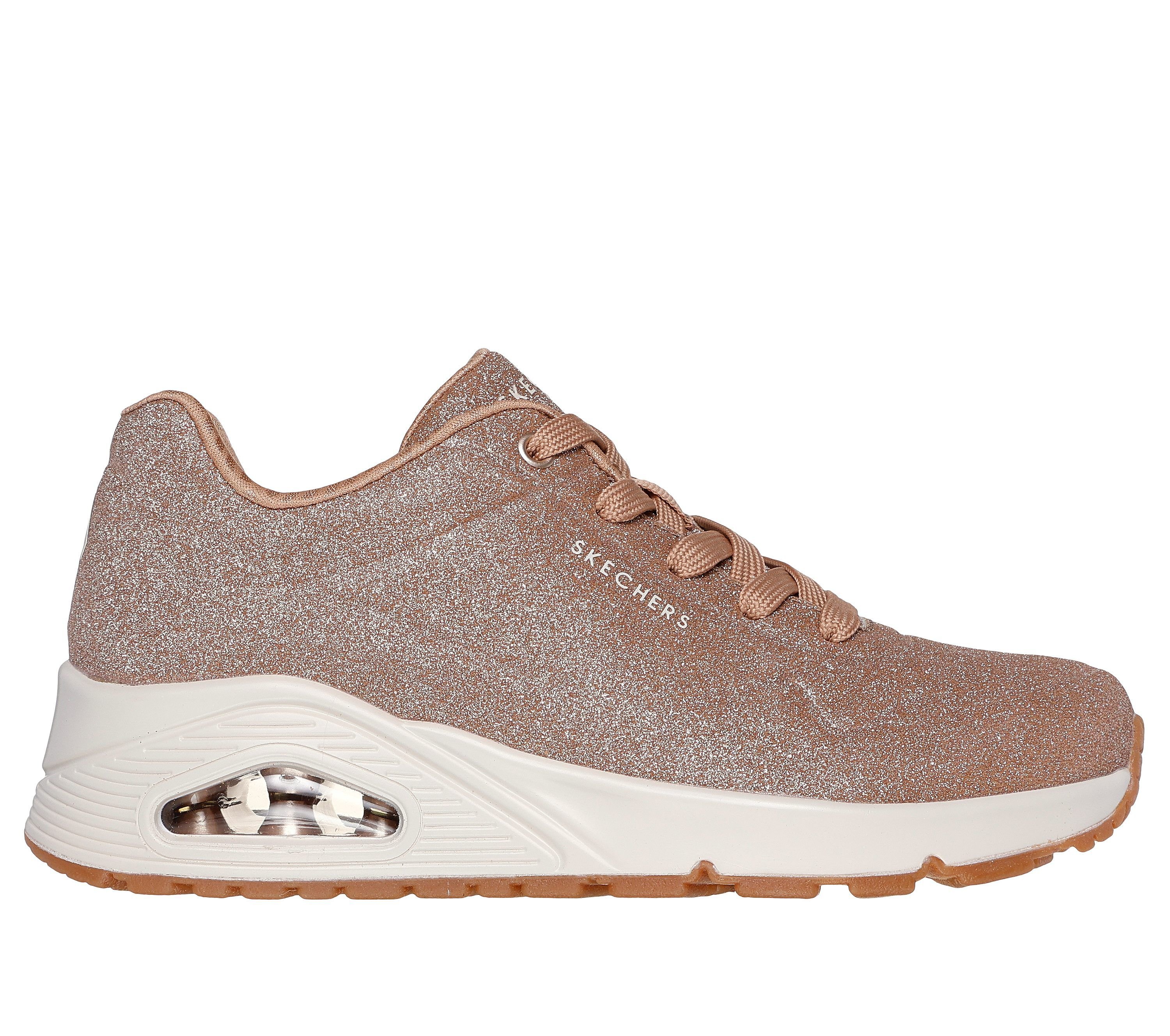 Skechers Women s Uno Glitter Bomb Sneaker
