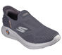Skechers Slip-ins: GO WALK Anywhere - The Tourist, CHARCOAL, large image number 4