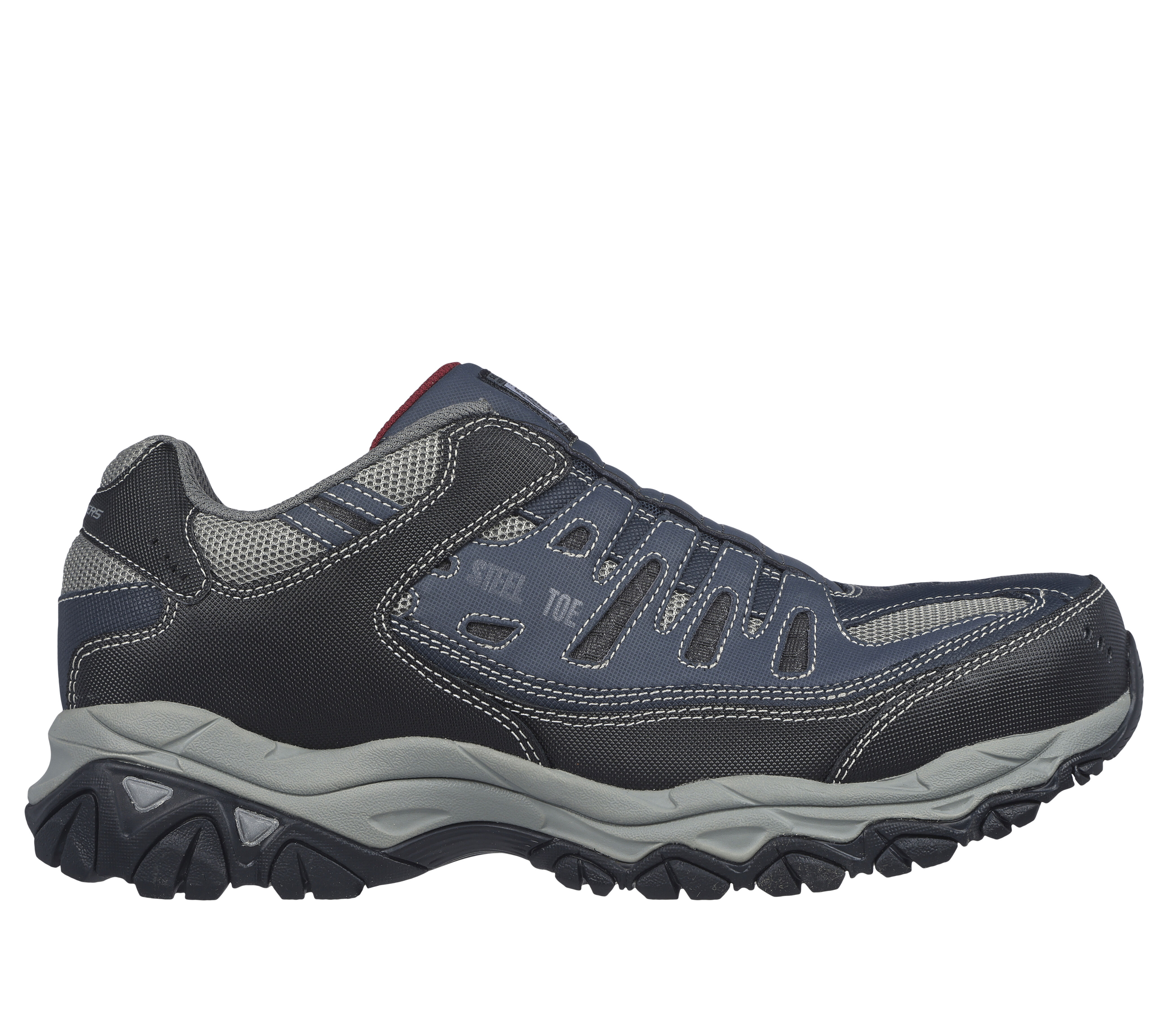 Men s Skechers Cankton Ebbit ST Shoes 13 Navy Grey