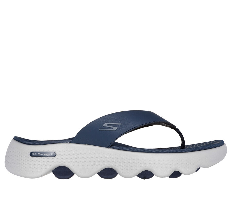 GO WALK Massage Fit Sandal, BLEU MARINE / GRIS, largeimage number 0