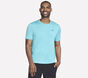 Performance Charge Tee, TURQUOISE / YELLOW, large image number 0