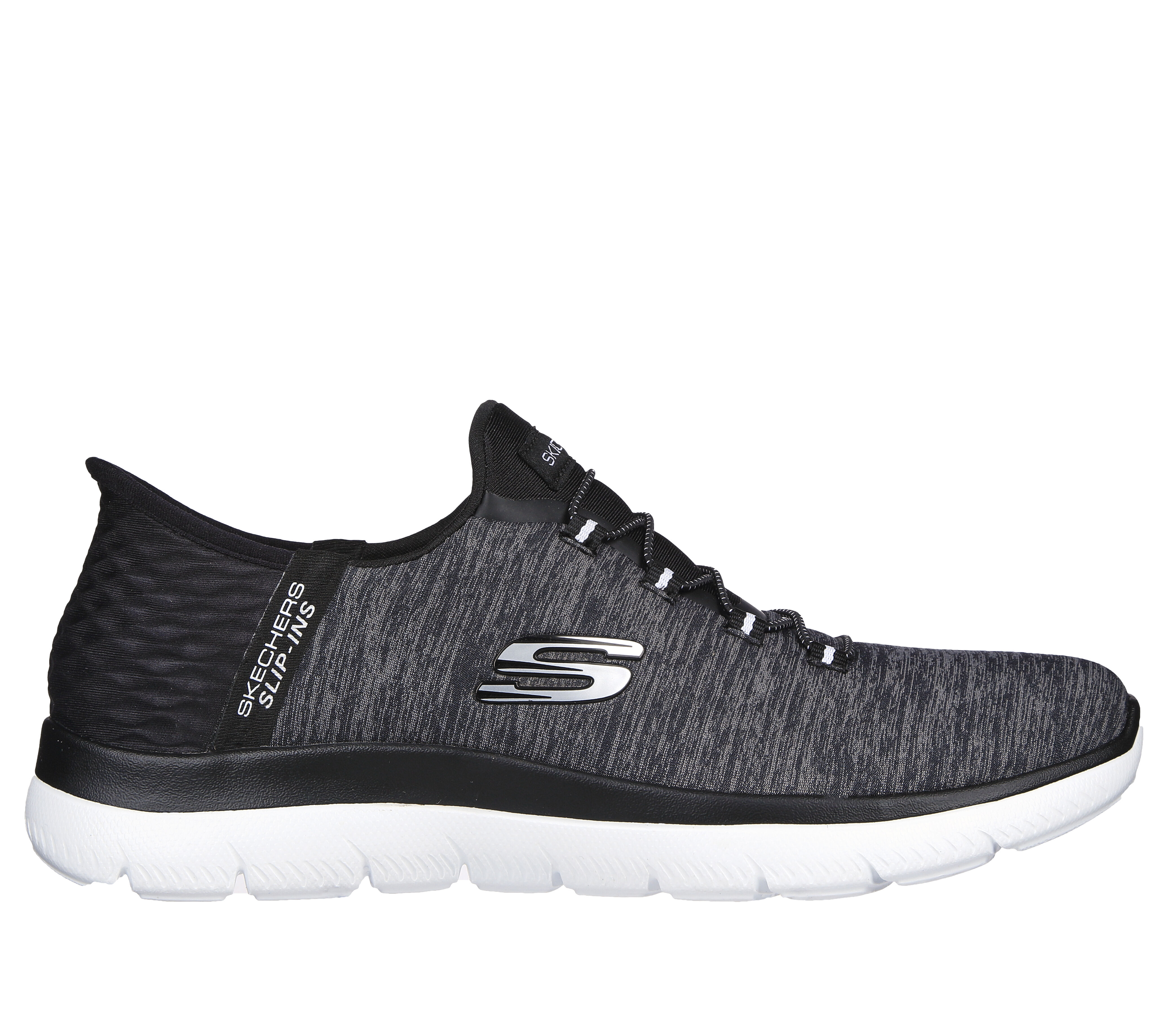 Skechers Slip ins Summits Dazzling Black White 10