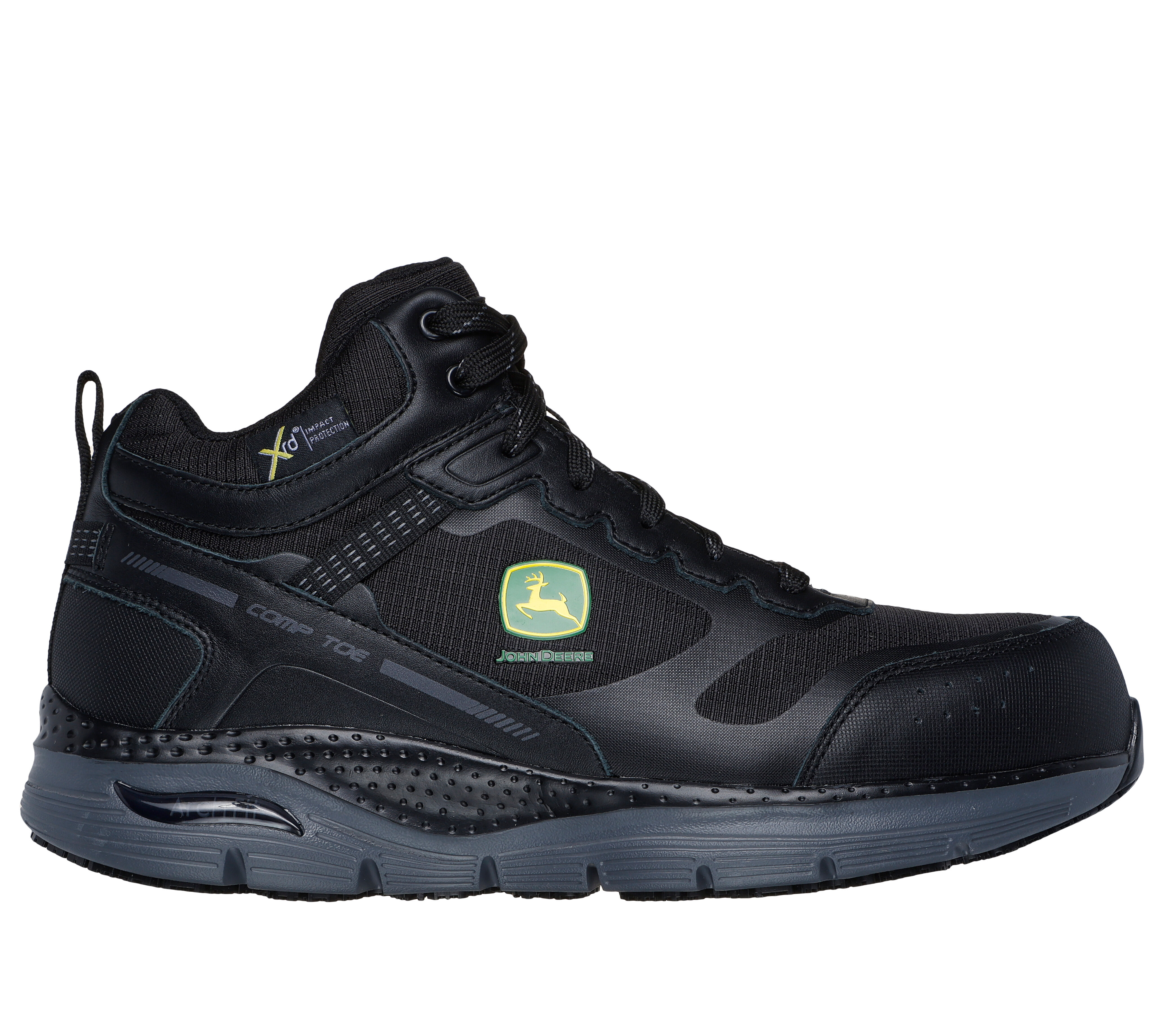 Black work sneakers top