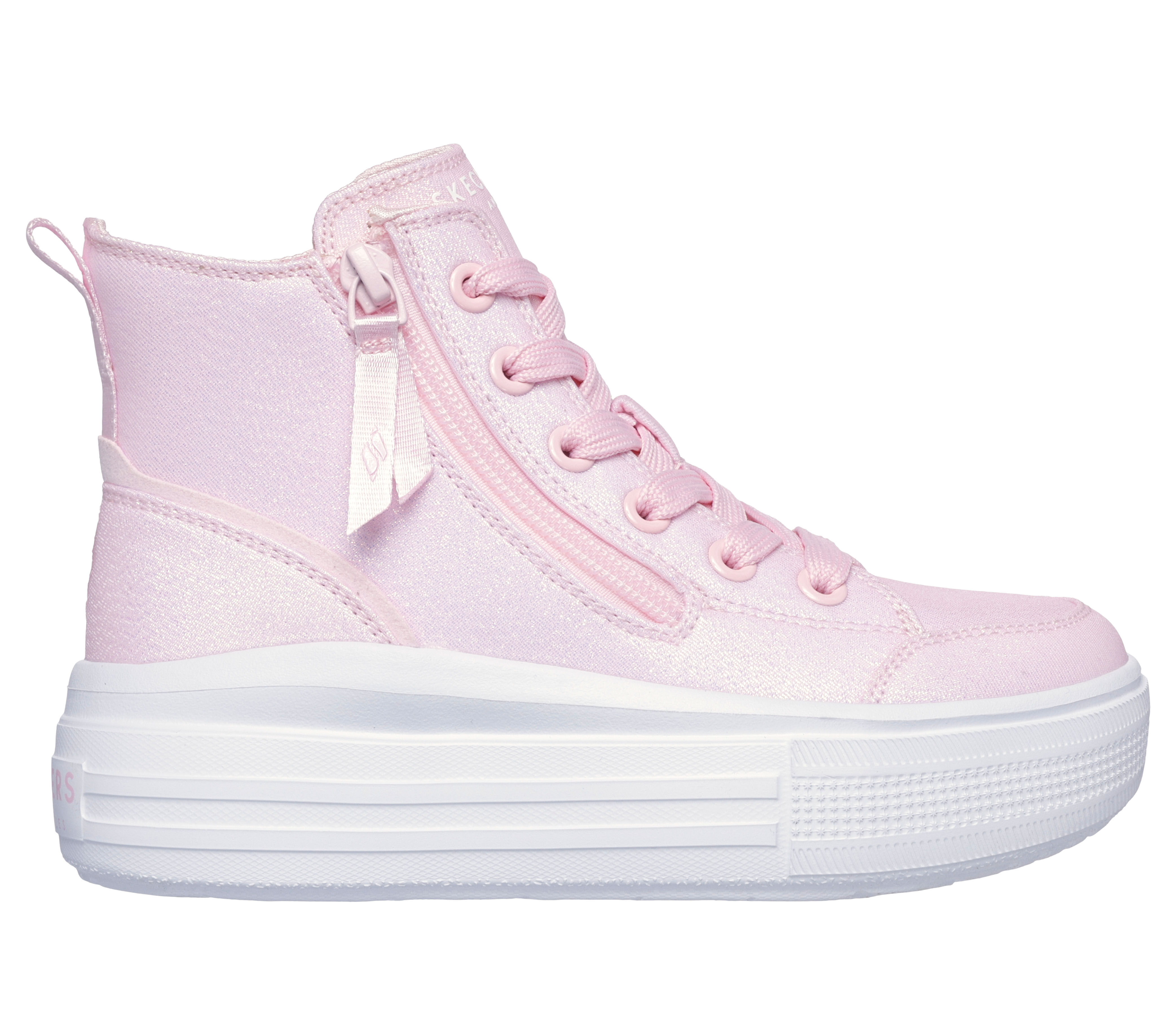 Pink hotsell skechers boots