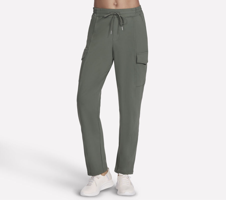 Skechers Slip-ins Cargo Pant, OLIVE / BLACK, largeimage number 0