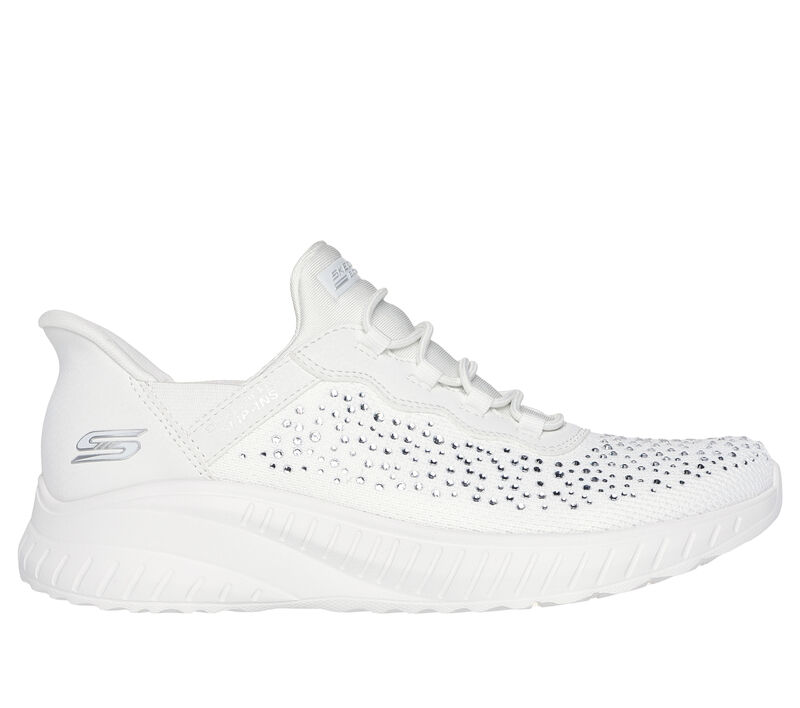 Skechers Slip-ins: BOBS Sport Squad Chaos - Daily Glitz, BLANC, largeimage number 0