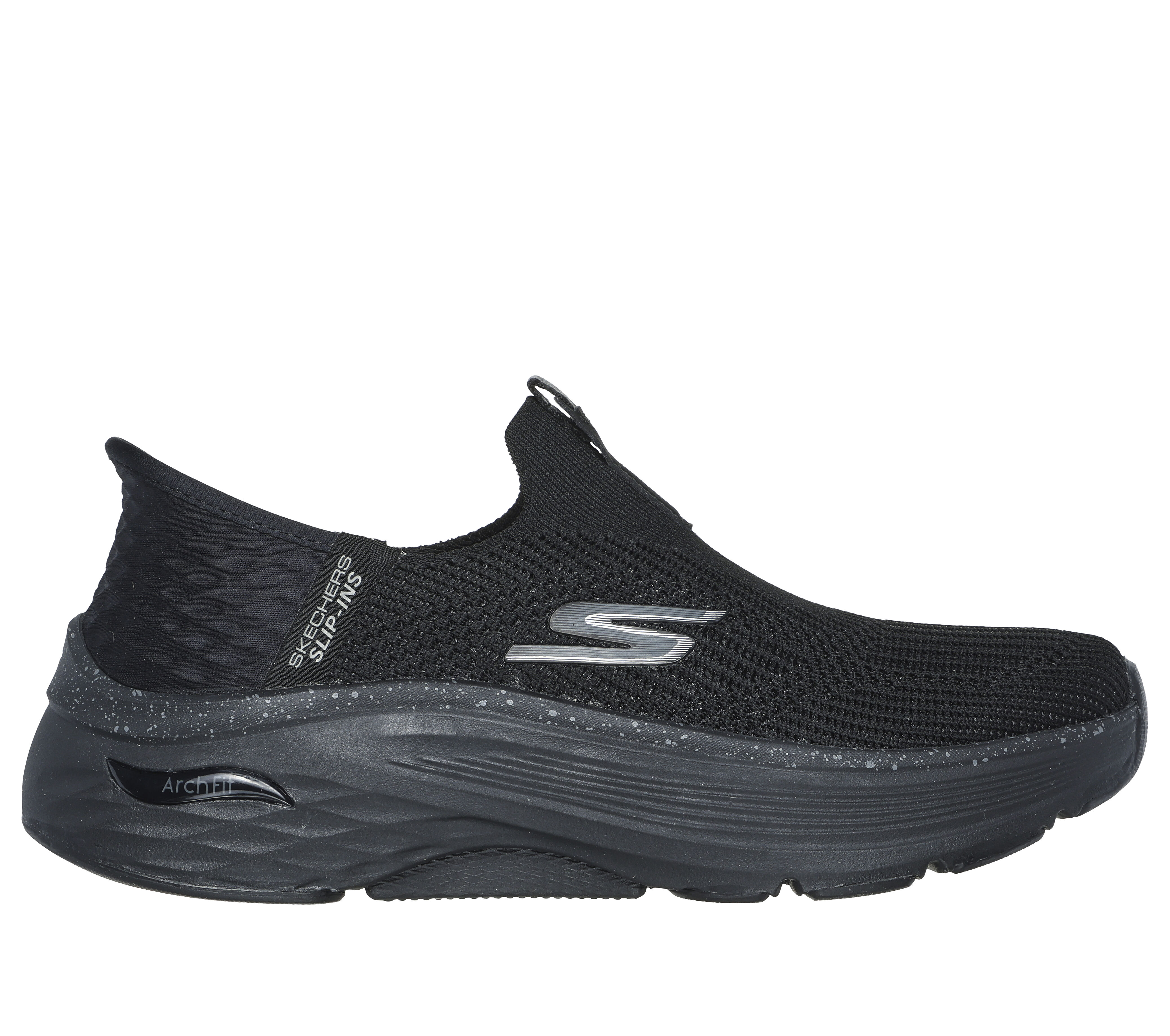 Skechers Womens Max Cushioning Arch Fit Fluidity Hands Free Slip ins Sneaker