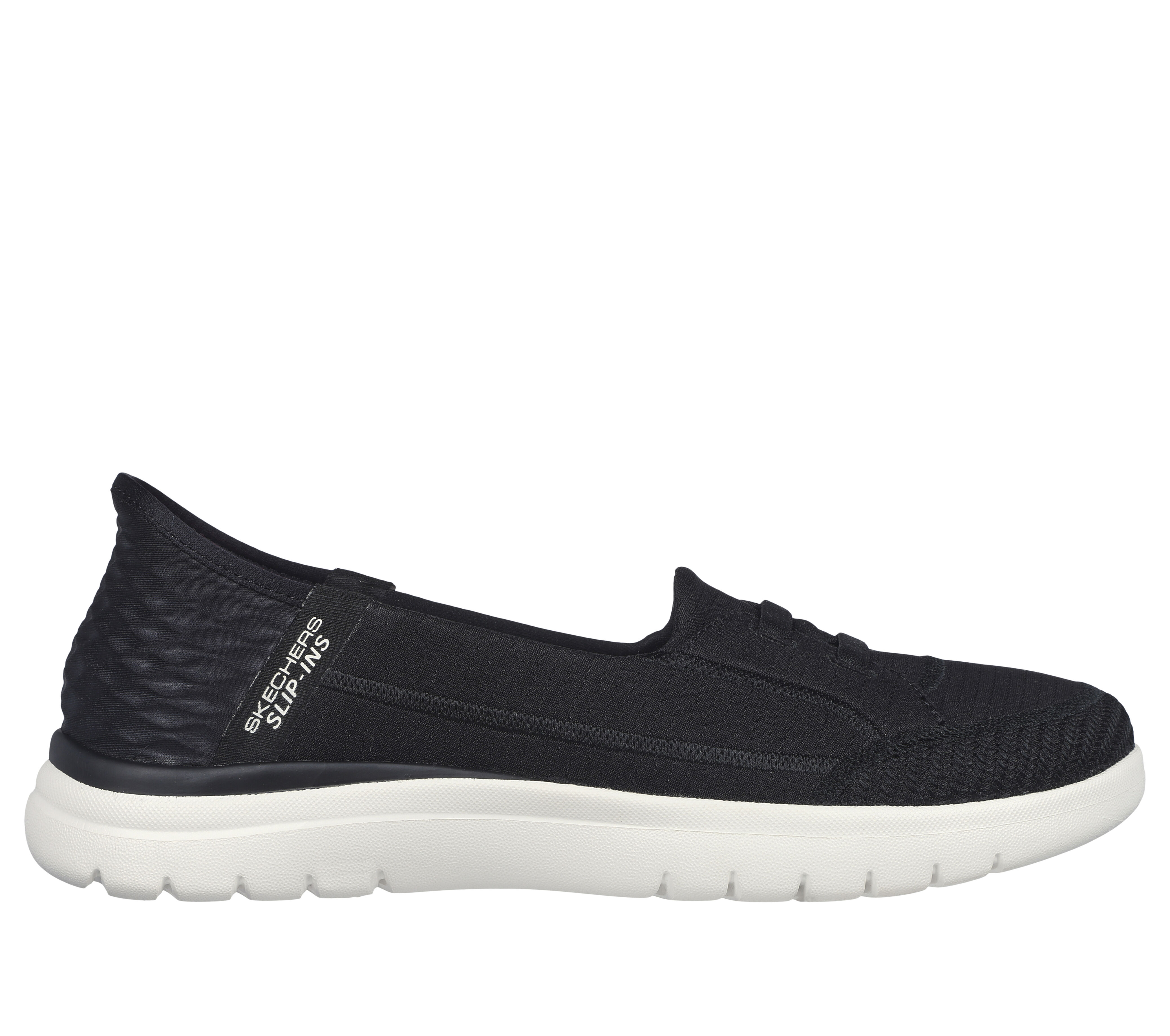 Skechers Women s Slip ins On the GO Flex Top Notch Sneaker in Navy Blue Gray Size 5.5 Vegan Medium Width Machine Washable