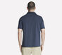Tropical Breeze Slub Polo, GRIS ANTHRACITE / BLEU MARINE, large image number 1