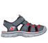 Relix - Valdex, GRIS ANTHRACITE / ROUGE, swatch
