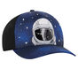 Astronaut Baseball Hat, BLACK, large image number 4