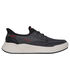 Skechers Slip-ins Relaxed Fit: Cyrus - Eagan, CHOCOLATE / BLACK, swatch