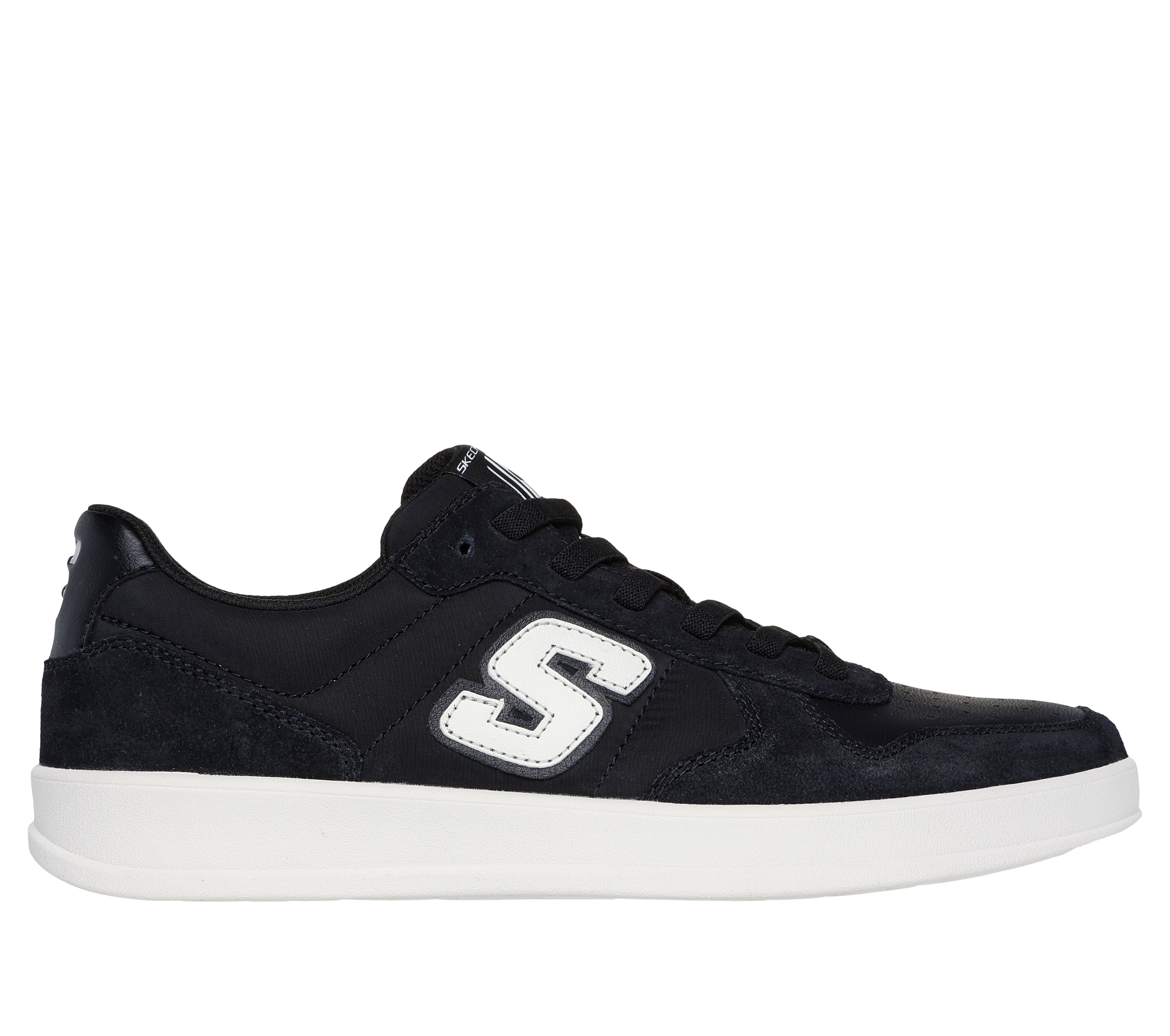 Skechers Men s New Wave Cup Calven Sneaker in Black Size 13.0 Medium Width
