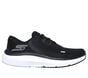 GO RUN Pure 4 Arch Fit, BLACK / WHITE, large image number 0