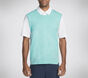 Skechers GO GOLF Fairway V Neck Vest, SEAFOAM, large image number 0