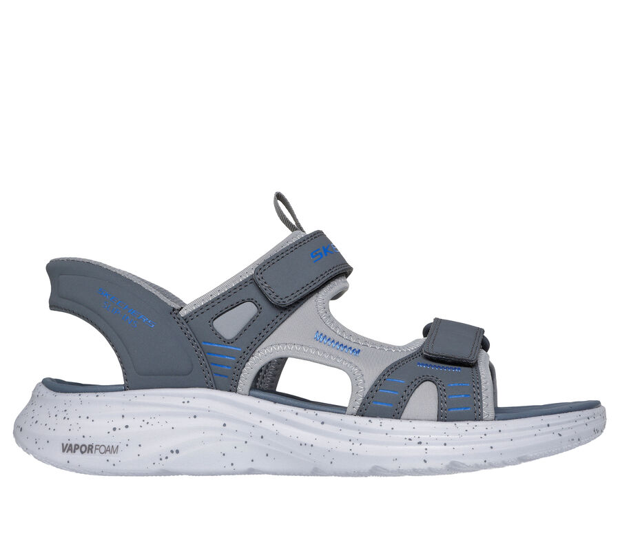 Skechers Slip-ins: Vapor Foam Sandal - Korro, GRAY / BLUE, largeimage number 0
