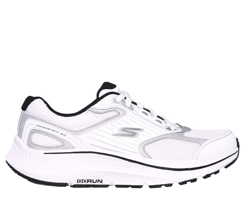 GO RUN CONSISTENT 2.0 - Silver Wolf, WHITE / SILVER, largeimage number 0