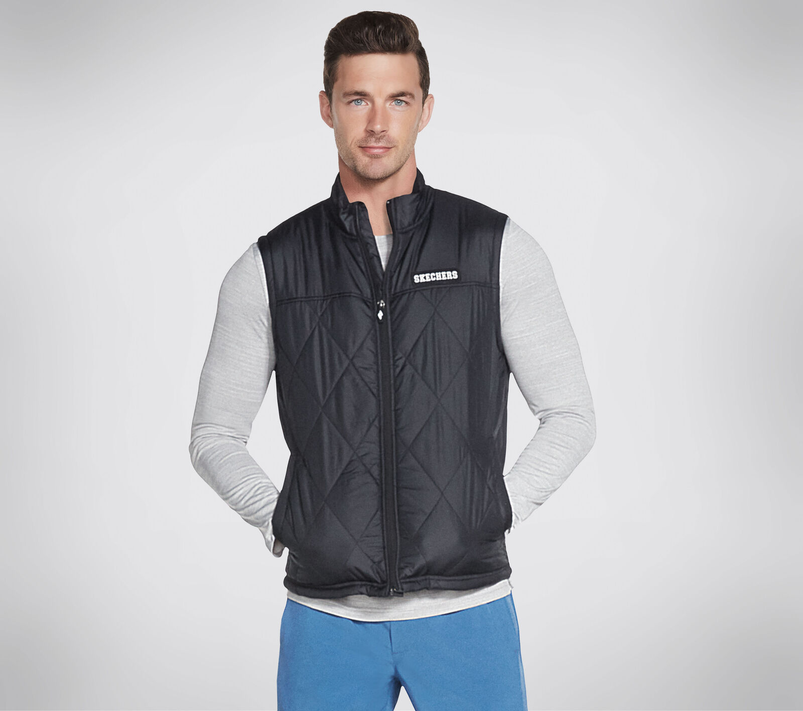skechers quilted jacket