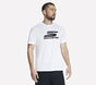 Performance Logo Tee, BLANC, large image number 2
