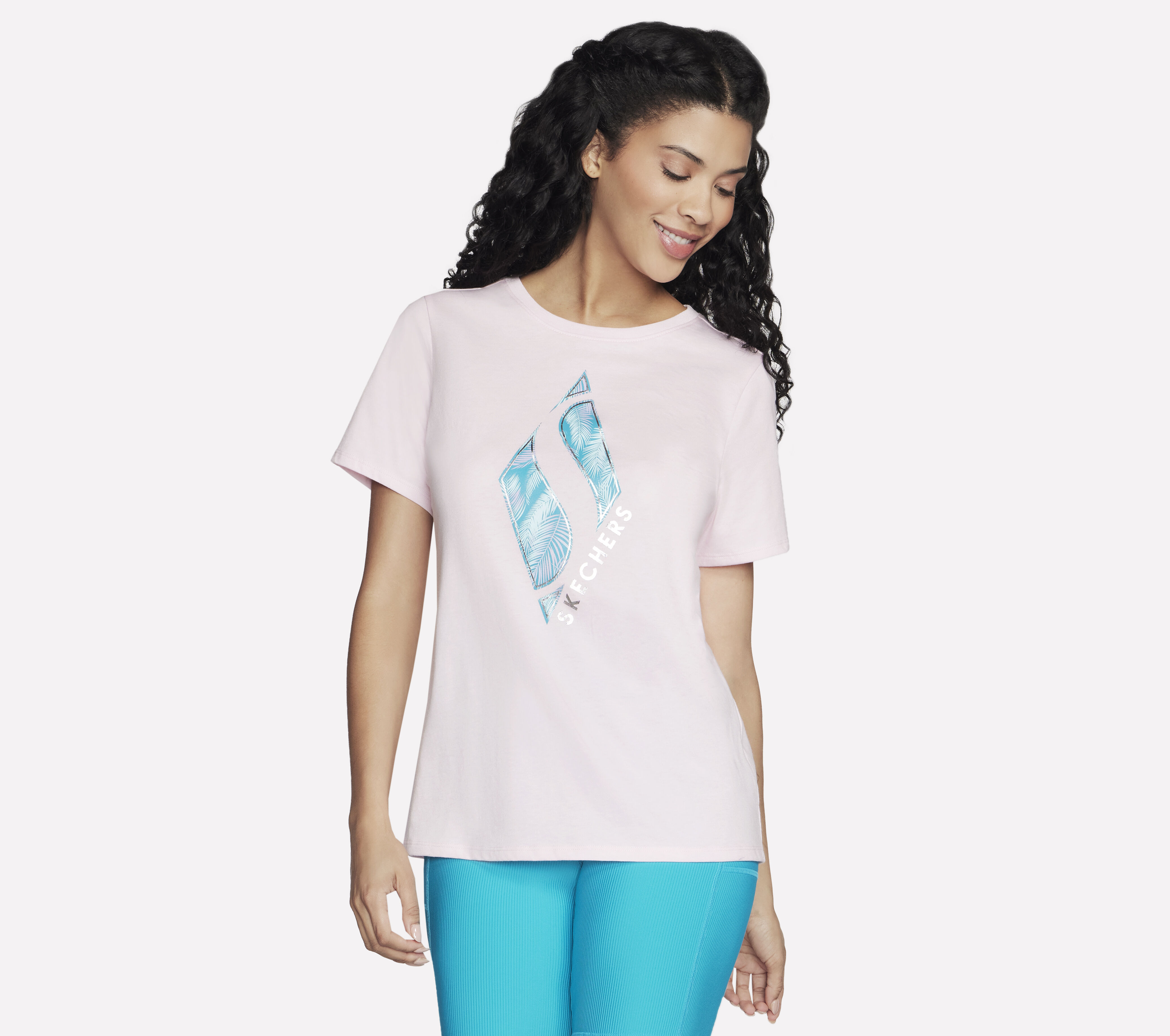 Shop the Pacific Palms Diamond Tee SKECHERS CA