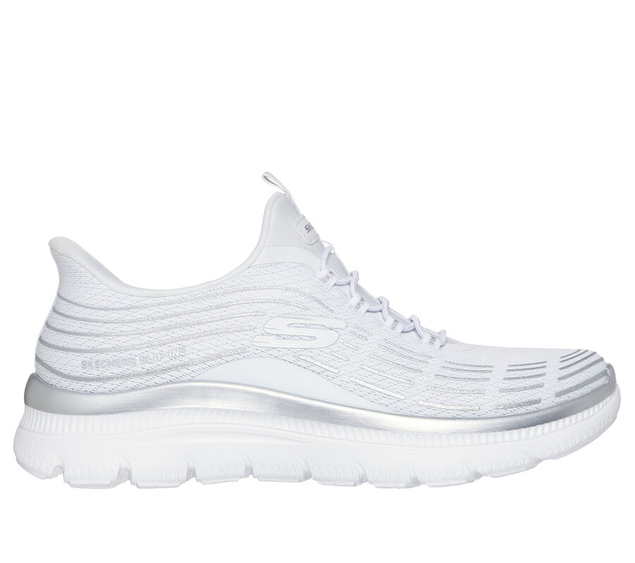 Skechers Slip-ins: Summits Plus - Soft Luster, BLANC/ARGENT, largeimage number 0