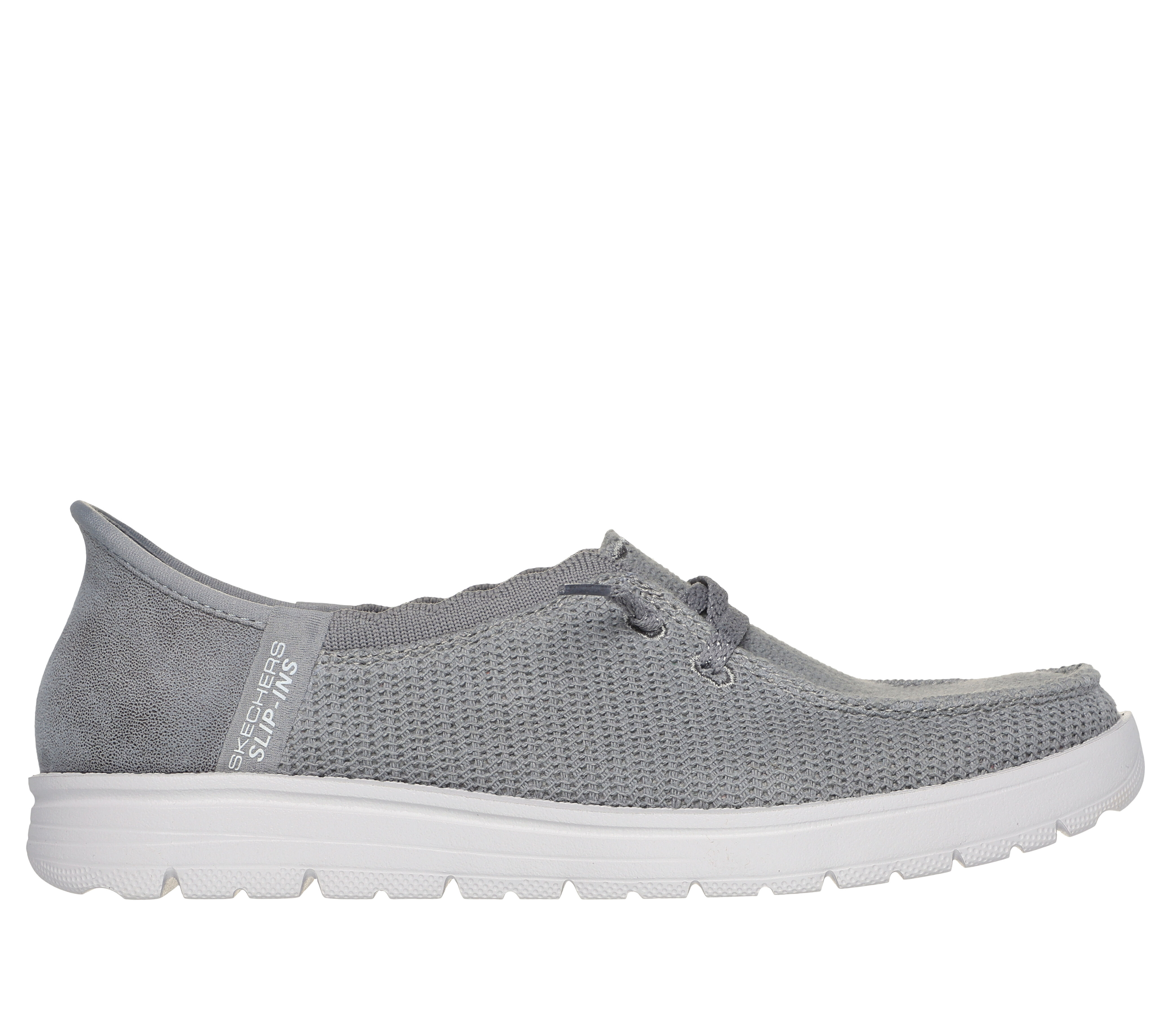 Gray skechers top