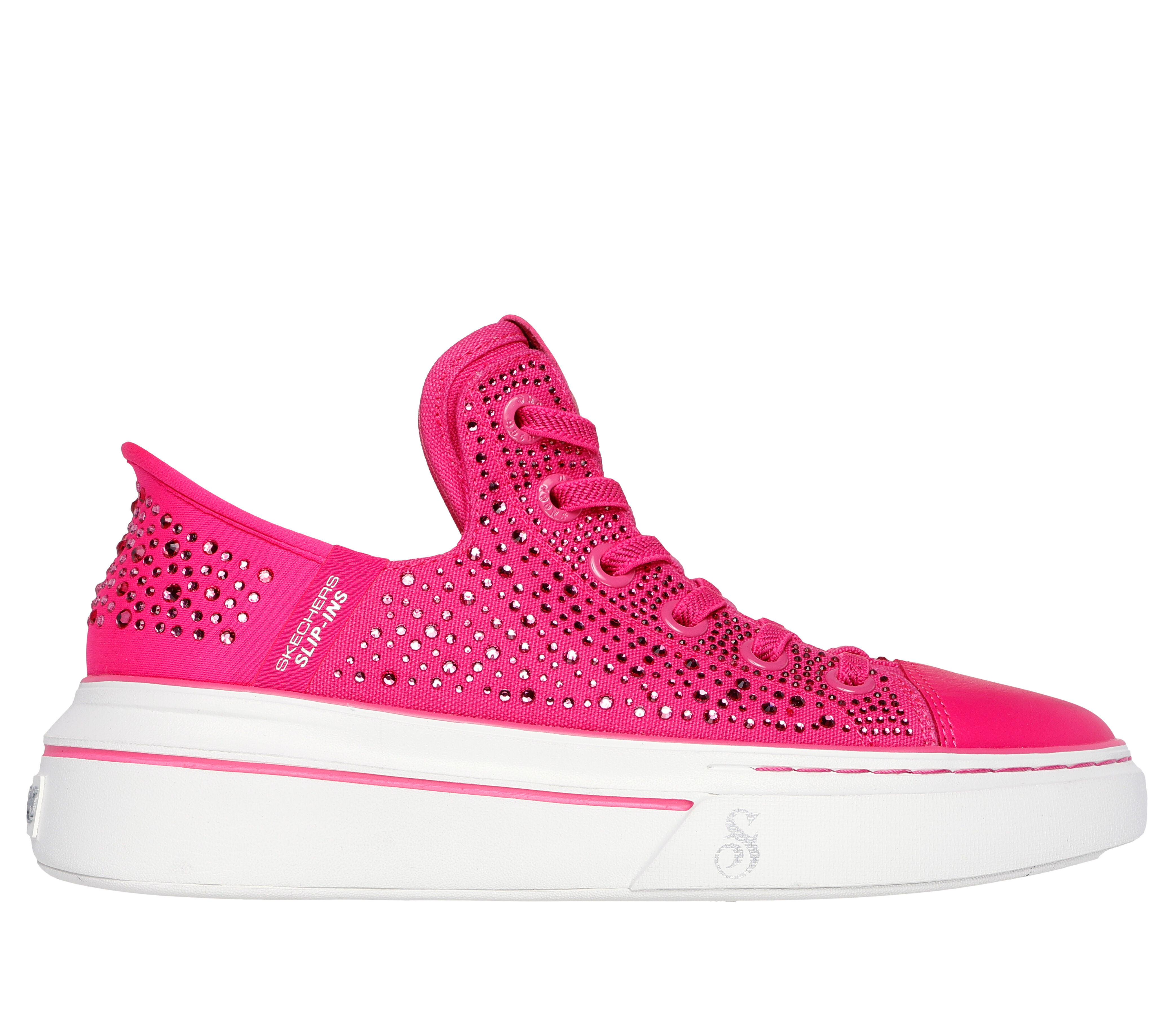 Skechers rhinestone slip on discount