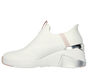 Skechers Slip-ins Mark Nason: A Wedge - Crecent, BLANC / ROSE, large image number 4